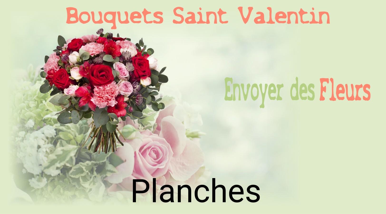 Roses de Saint-Valentin livrées à Planches